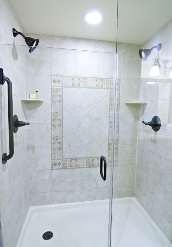 Stylish Shower with Tiles